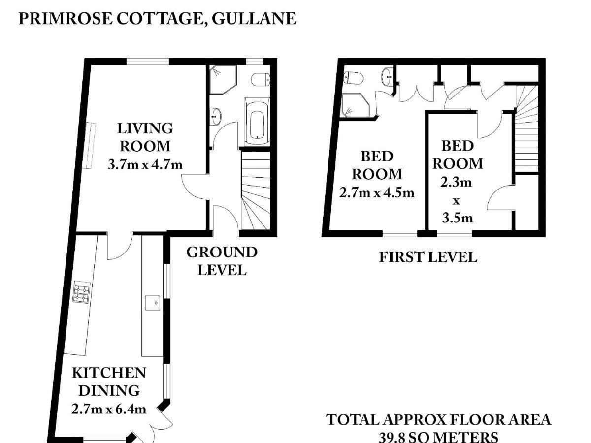 Primrose Cottage Gullane Eksteriør billede
